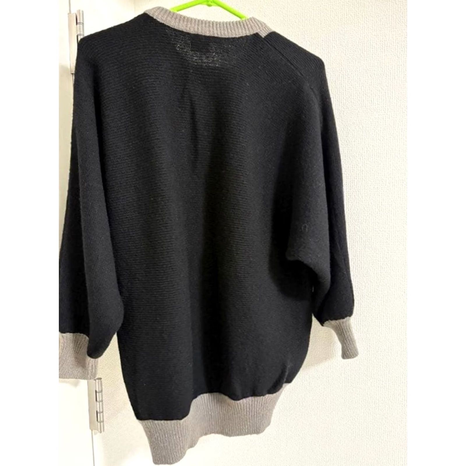 Issey Miyake ISSEY MIYAKE HAI SPORTING GEAR 80S ARCHIVE KNIT GRAY/NAVY SIZE M USED MEN BLOCK Size US M / EU 48-50 / 2 - 3 Thumbnail