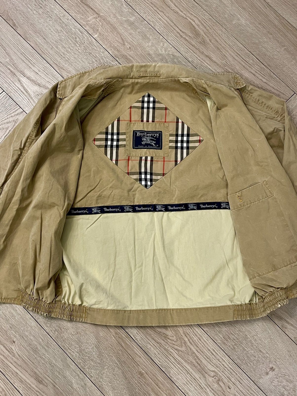 Burberry × Burberry Prorsum Burberrys. Men's bomber, jacket. Vintage Size US S / EU 44-46 / 1 - 8 Thumbnail