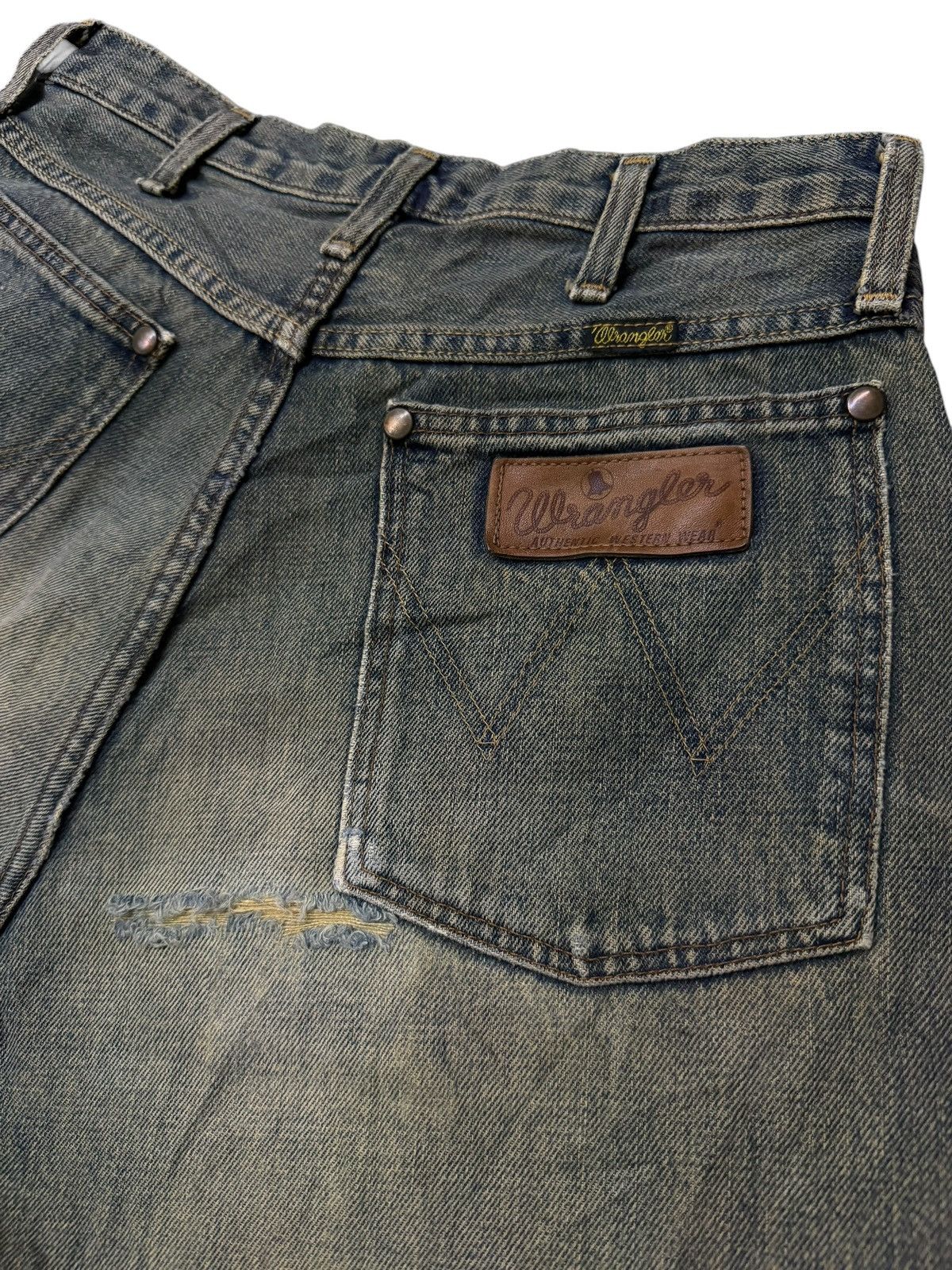 Wrangler Vintage 90s Wrangler Japan Selvedge Denim Jeans | W29 Size US 29 - 16 Thumbnail