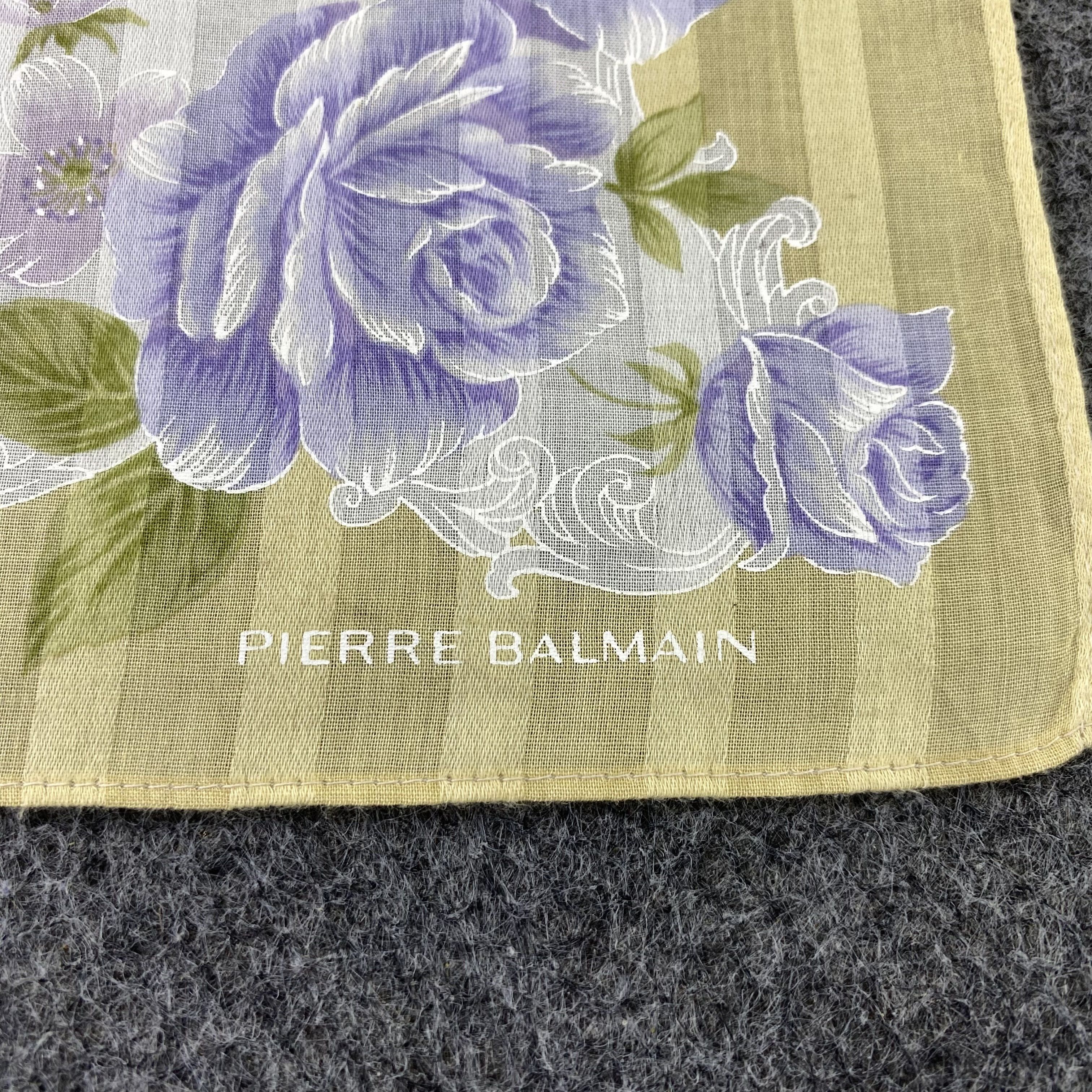 Pierre Balmain Pierre Balmain Handkerchief / Bandana / Neckerchief -B682 Size ONE SIZE - 5 Thumbnail