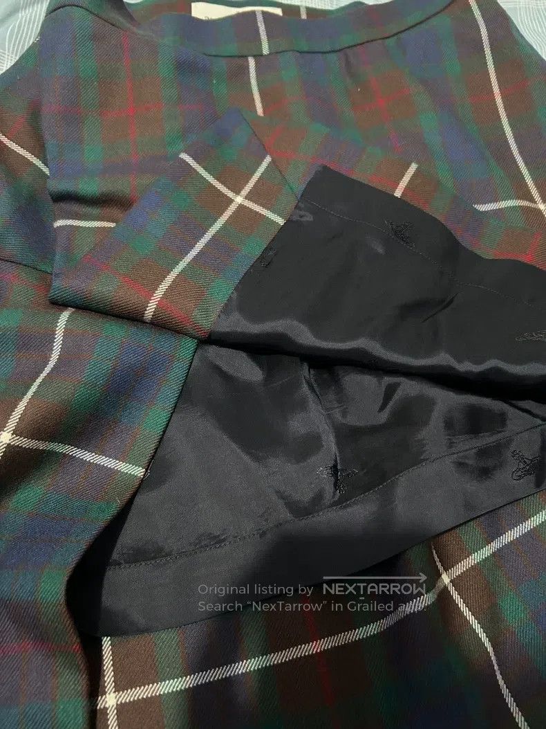 Vivienne Westwood Vivienne Westwood Classic British irregular wool check hal Size 26" / US 2 / IT 38 - 3 Thumbnail