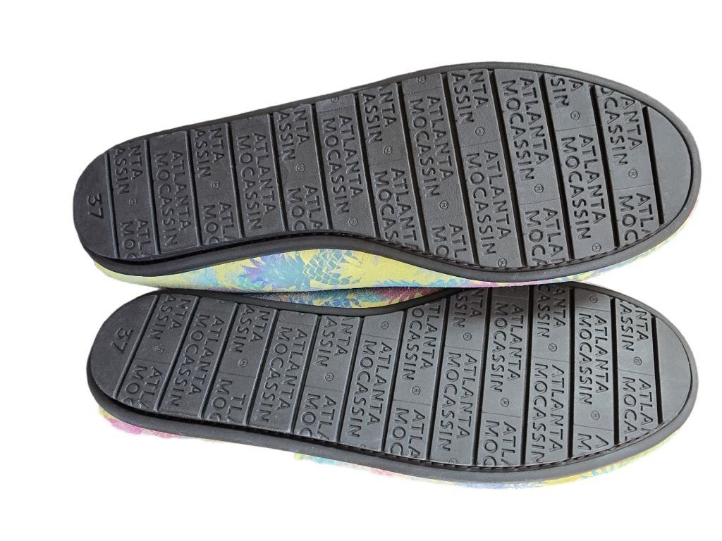 Other Atlanta Moccasin Pineapple Print Loafers Size 6.5 Yellow Size US 7 / IT 37 - 6 Thumbnail