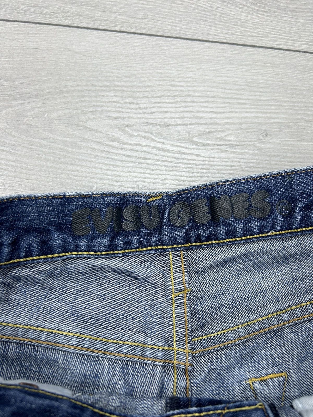 Japanese Brand × Vintage Evisu Vintage denim jeans size 33 Size US 33 - 6 Thumbnail