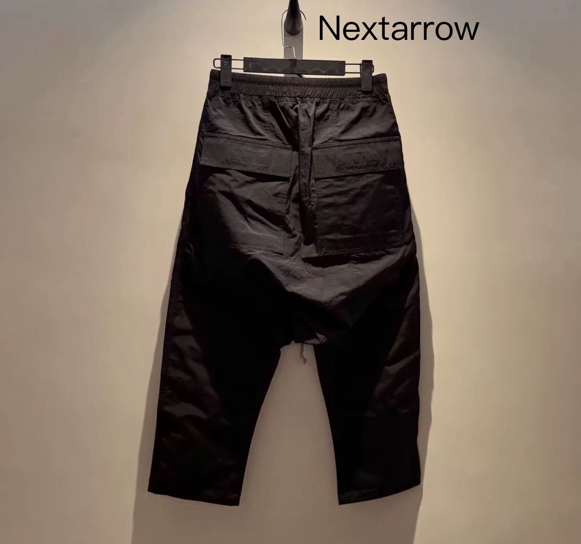 Rick Owens Rick owens drkshdw double base drawstring cropped pants Size US 29 - 2 Thumbnail