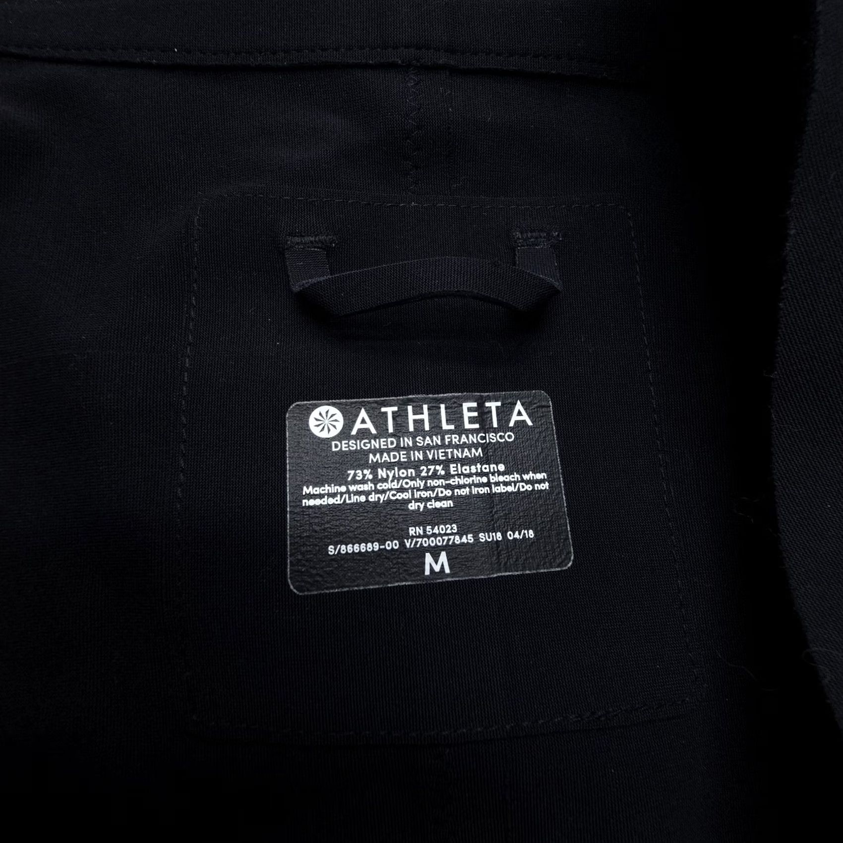 Athleta Athleta Black Stellar Blazer Jacket Open Front Notch Collar Zip Pockets Size M Women Jacket Blazer Fall Spring Summer Winter Size M / US 6-8 / IT 42-44 - 7 Thumbnail