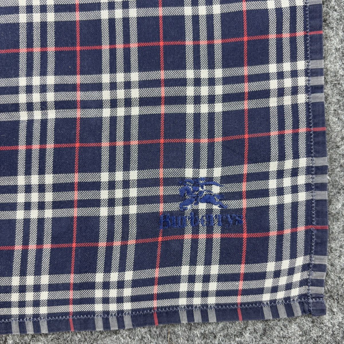 Burberry × Vintage Handkerchief # E031 # Bandana # Neckerchief Size ONE SIZE - 2 Thumbnail