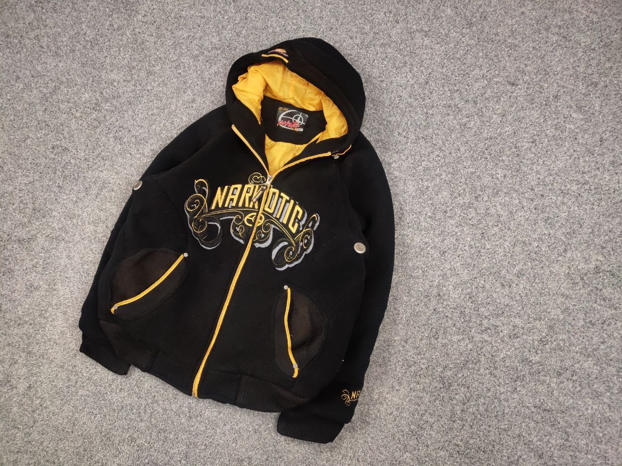Narcotic GDC Vintage Narcotic Wear Baggy logo Fleece Jacket Y2K Style Size US M / EU 48-50 / 2 - 3 Thumbnail