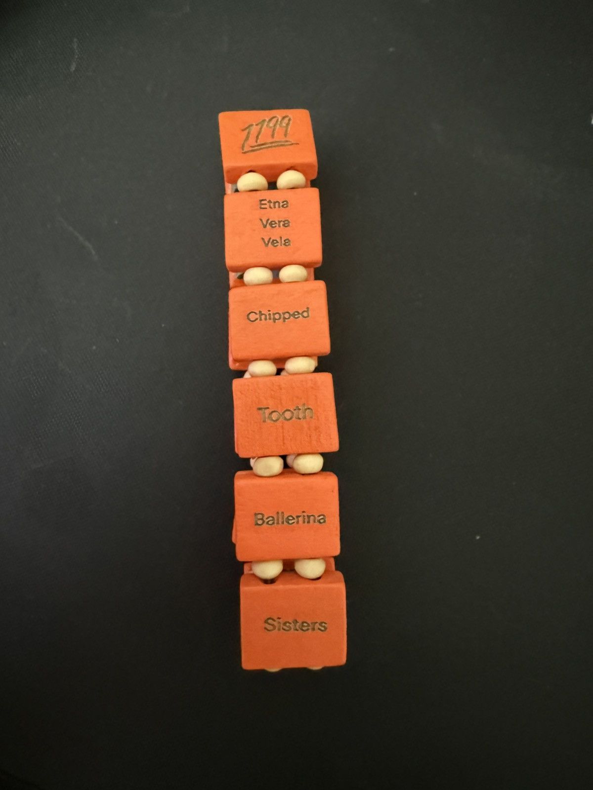 Fakemink X Bazo 1199 Bracelet Orange