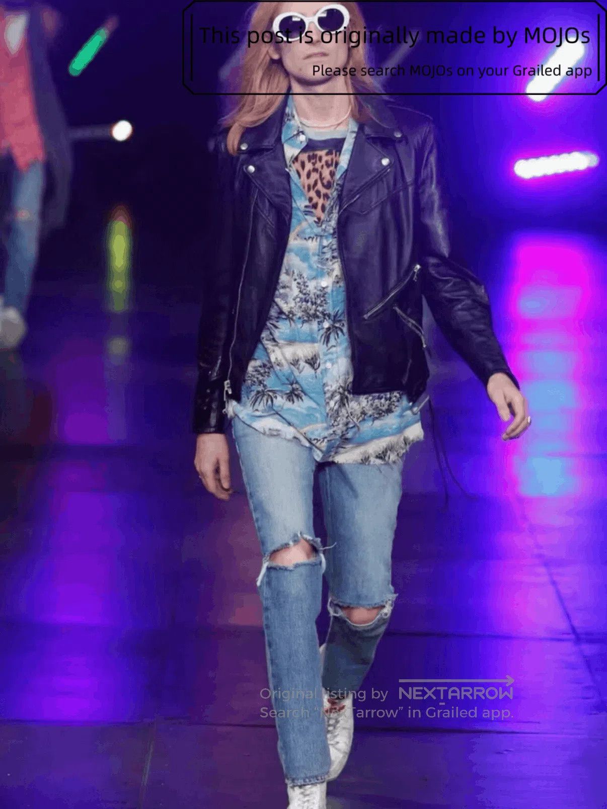 Saint Laurent Paris Sz 33 Saint Laurent Paris 16SS Cut Wash D02 Denim mojos1519 Size US 33 - 7 Thumbnail