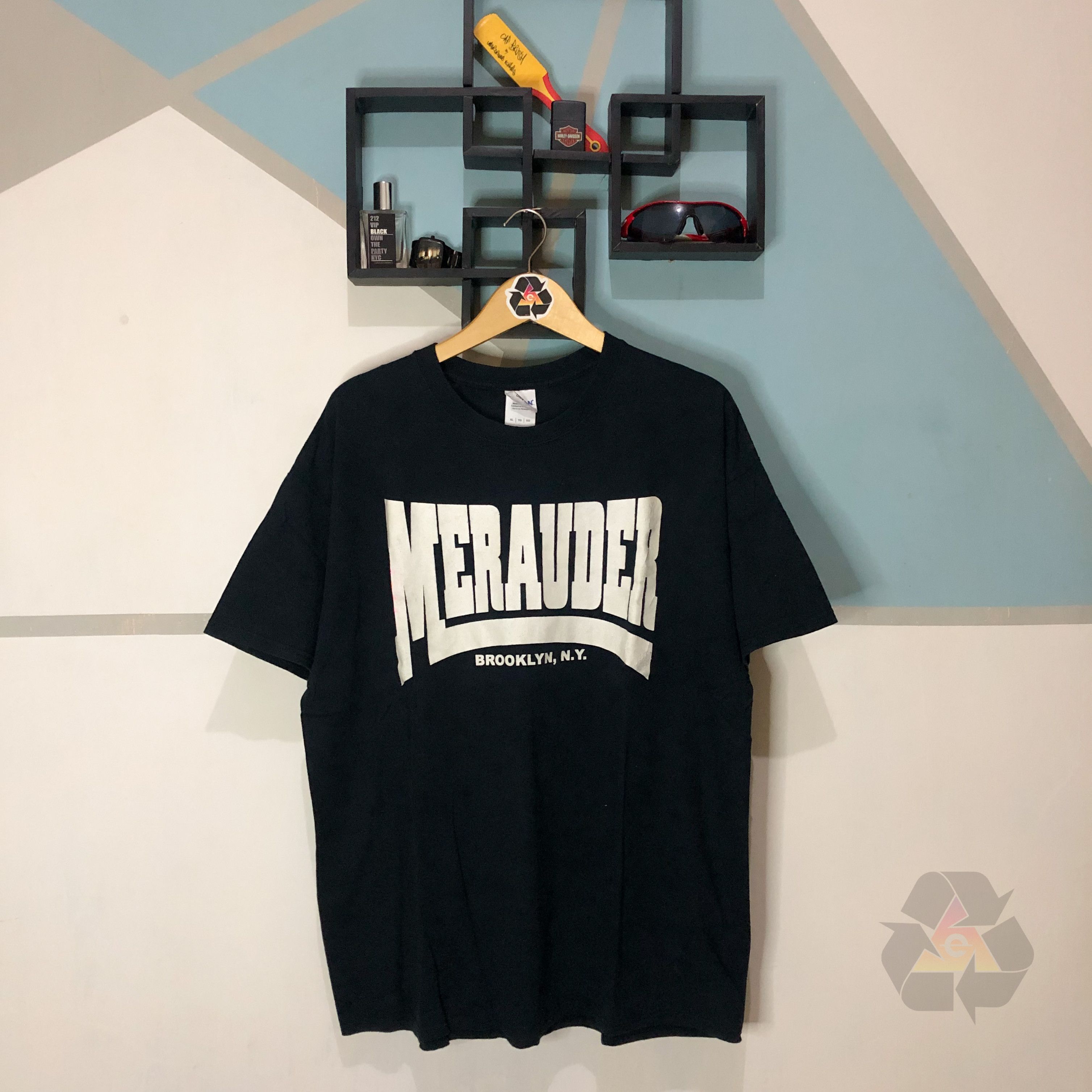 Vintage Merauder Life Is Paint Hardcore Band T-Shirt