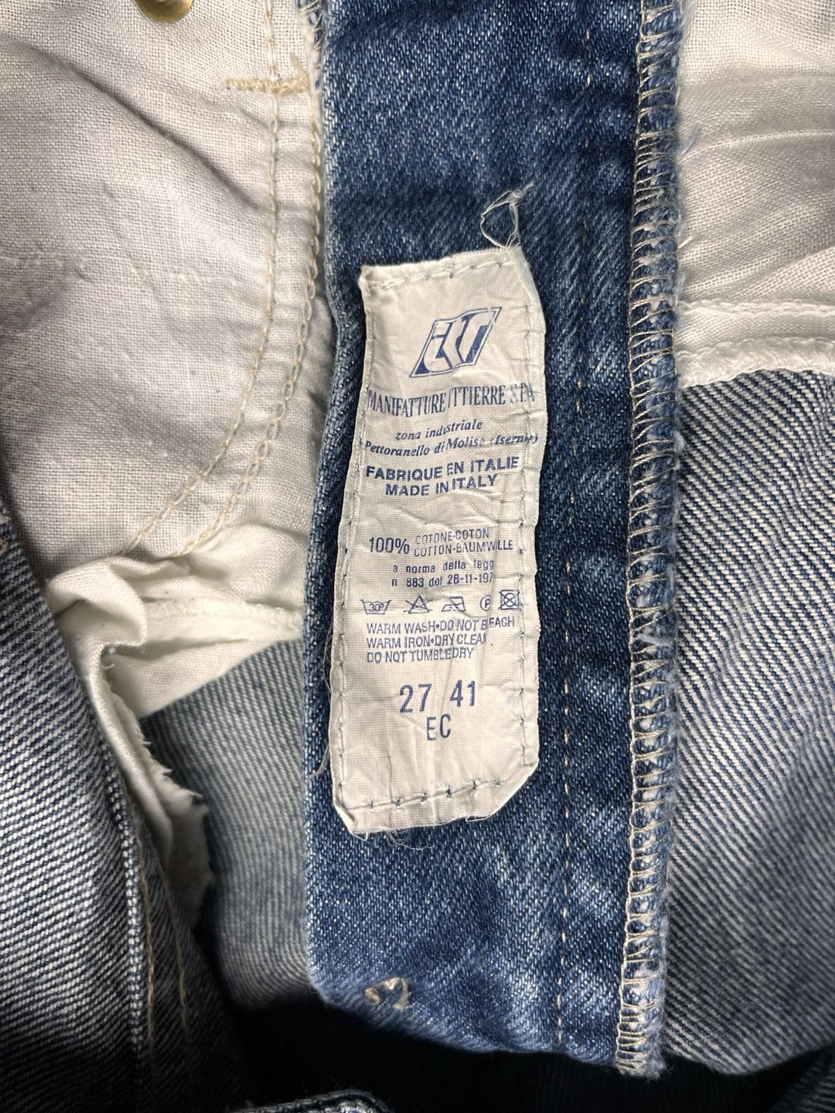 Versace Jeans Couture Versace Jeans Couture Denim Pants Size US 27 - 9 Thumbnail