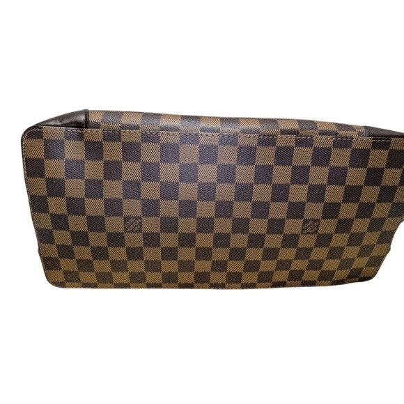 Louis Vuitton Louis Vuitton Damier Ebene Hampstead MM Medium Size Tote Vin Size ONE SIZE - 12 Thumbnail