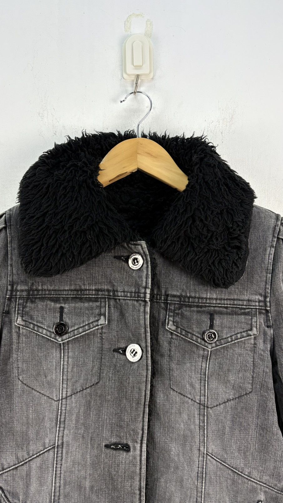 Hysteric Glamour Vintage Hysteric Glamour Denim Jacket Sherpa Lining Size US S / EU 44-46 / 1 - 10 Thumbnail