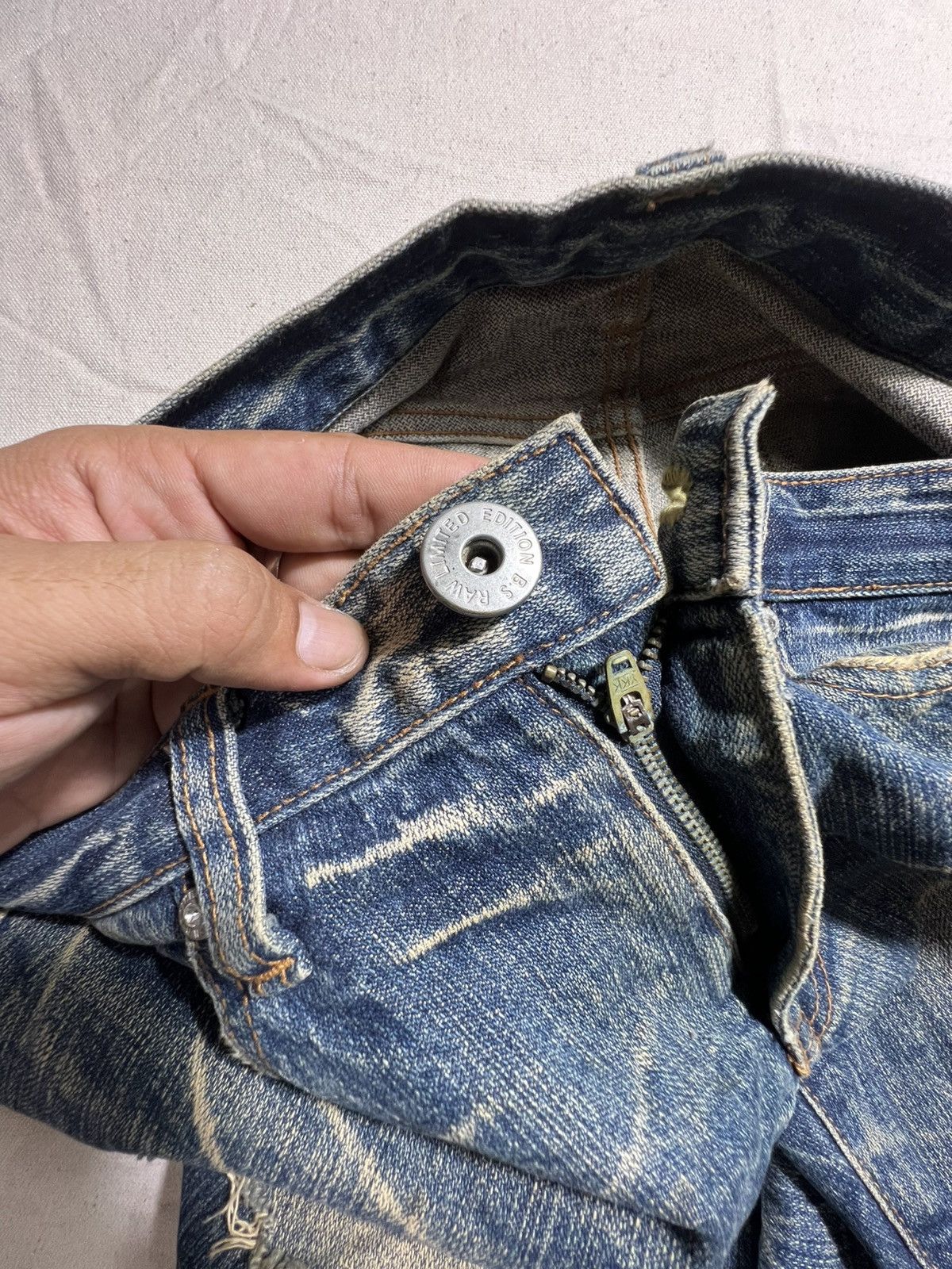 Tornado Mart B.S RAW LIMITED Denim Size 31" - 14 Thumbnail