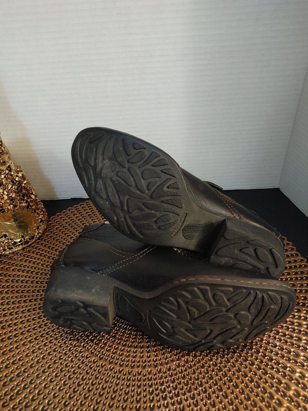 Born Born Rachelle Leather Ankle Booties Size 7 Size US 7 / IT 37 - 5 Thumbnail