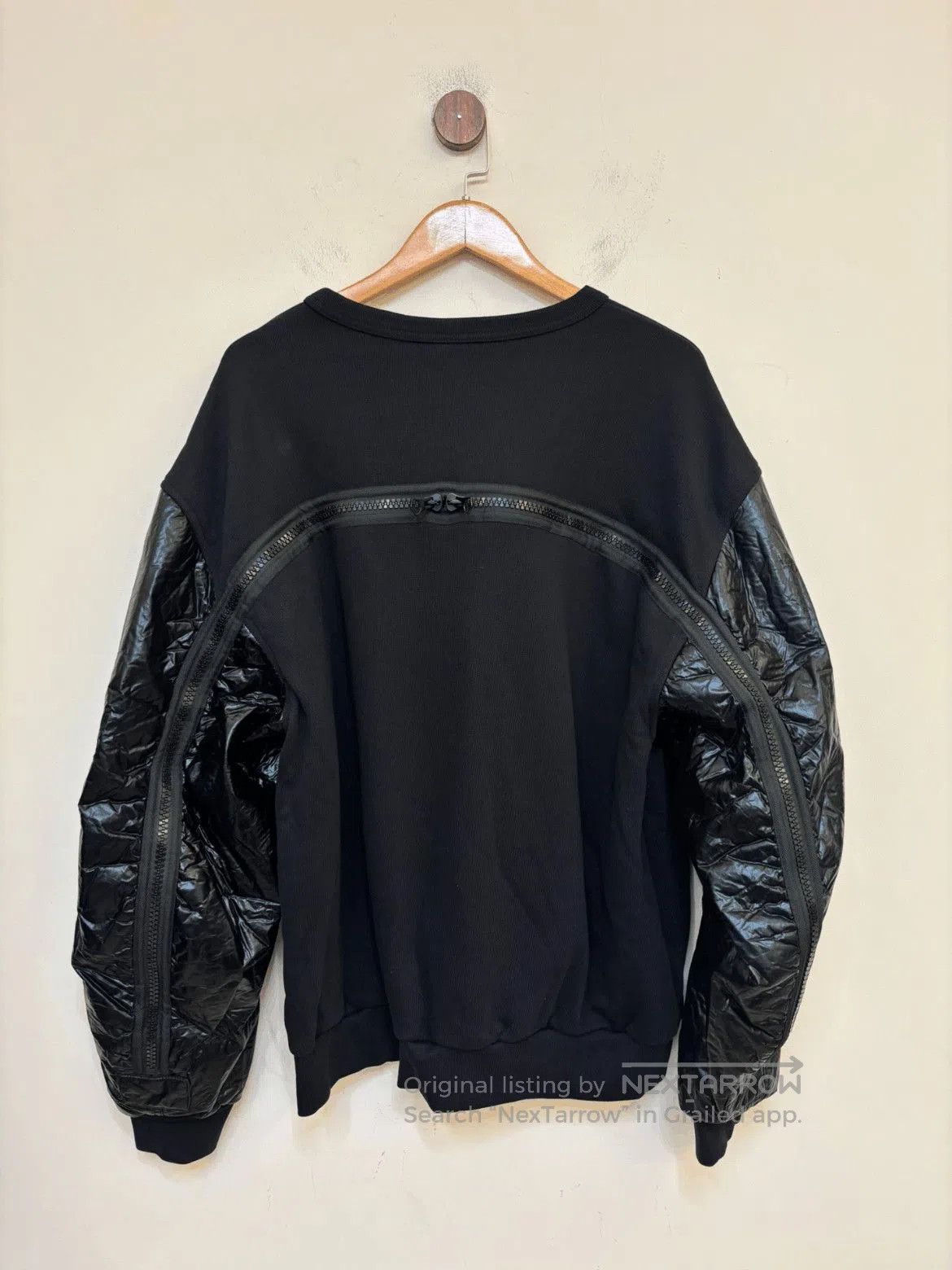 Dries Van Noten Dries Van Noten Back Zip Sleeves Attached Sweatshirt. Size US L / EU 52-54 / 3 - 1 Thumbnail
