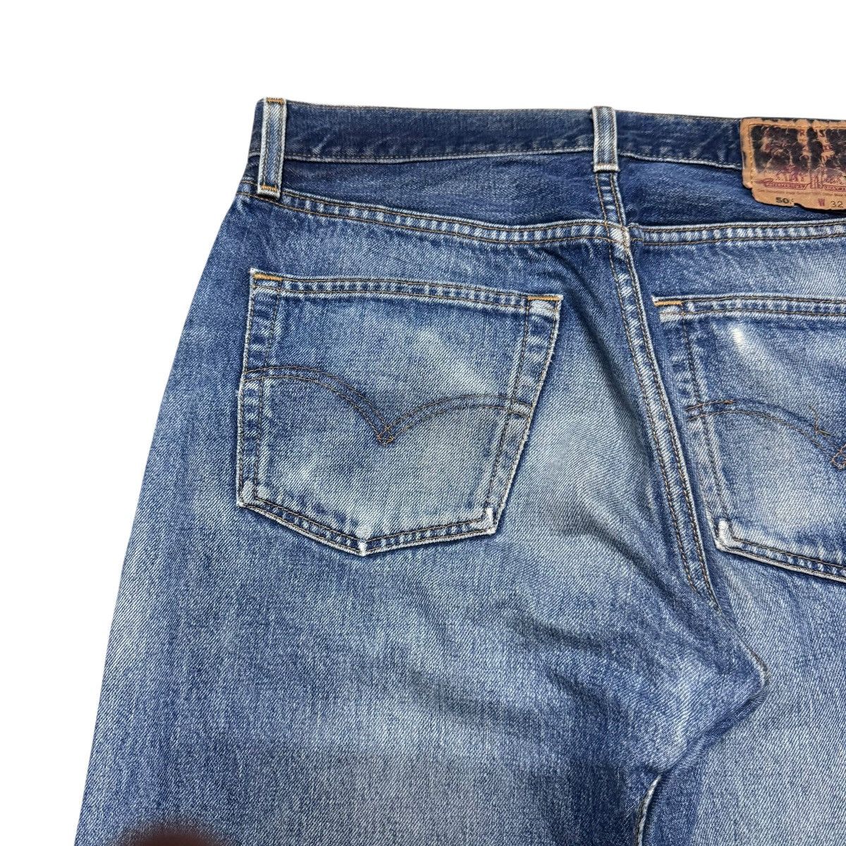Levi's Vintage Levis 501 Distressed Denim Jeans Size US 32 / EU 48 - 12 Thumbnail