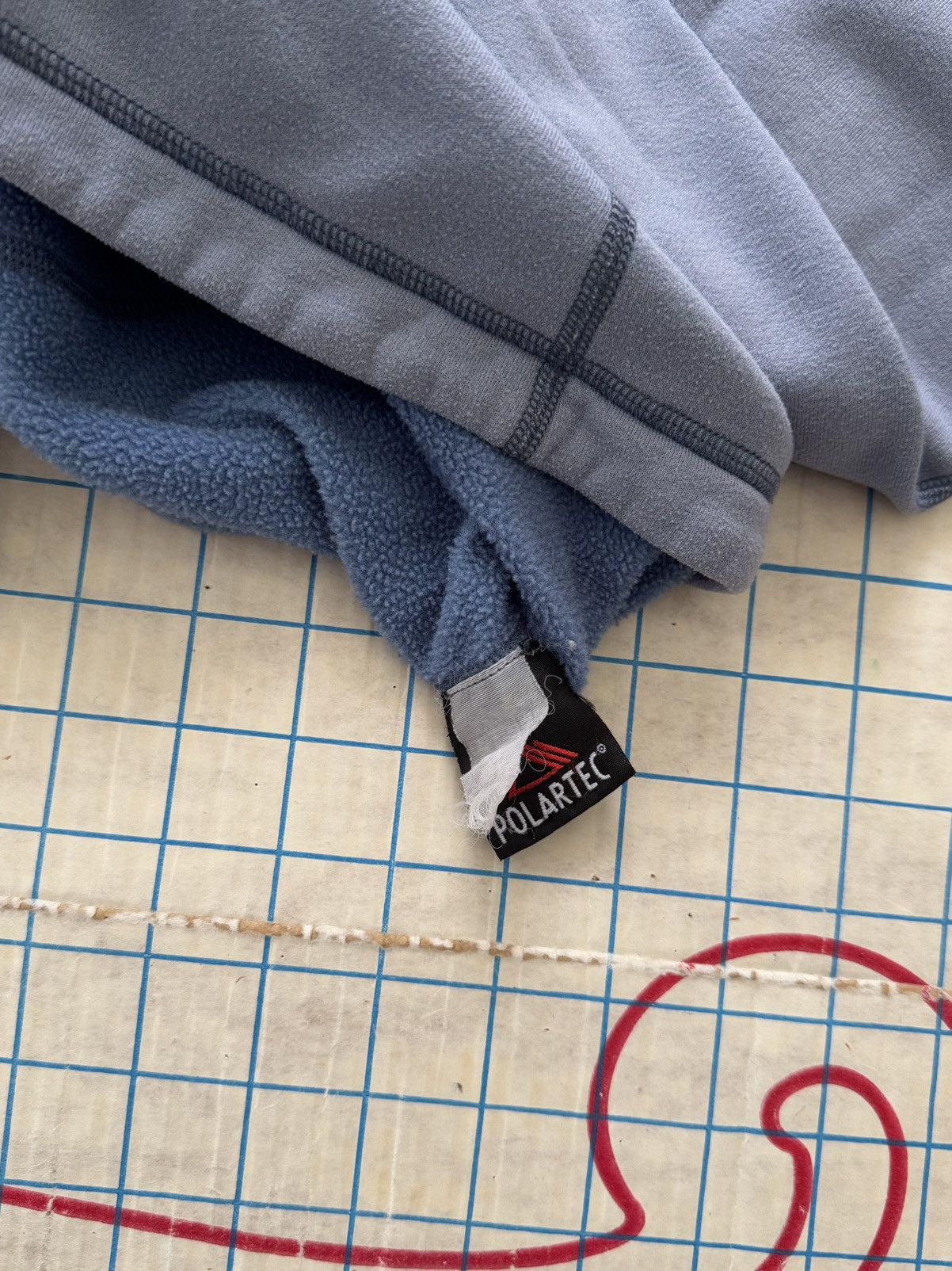 Arc'teryx × Vintage Arcteryx 1/4 Zip Fleece Light Blue Women’s Size Small Size L / US 10 / IT 46 - 10 Thumbnail
