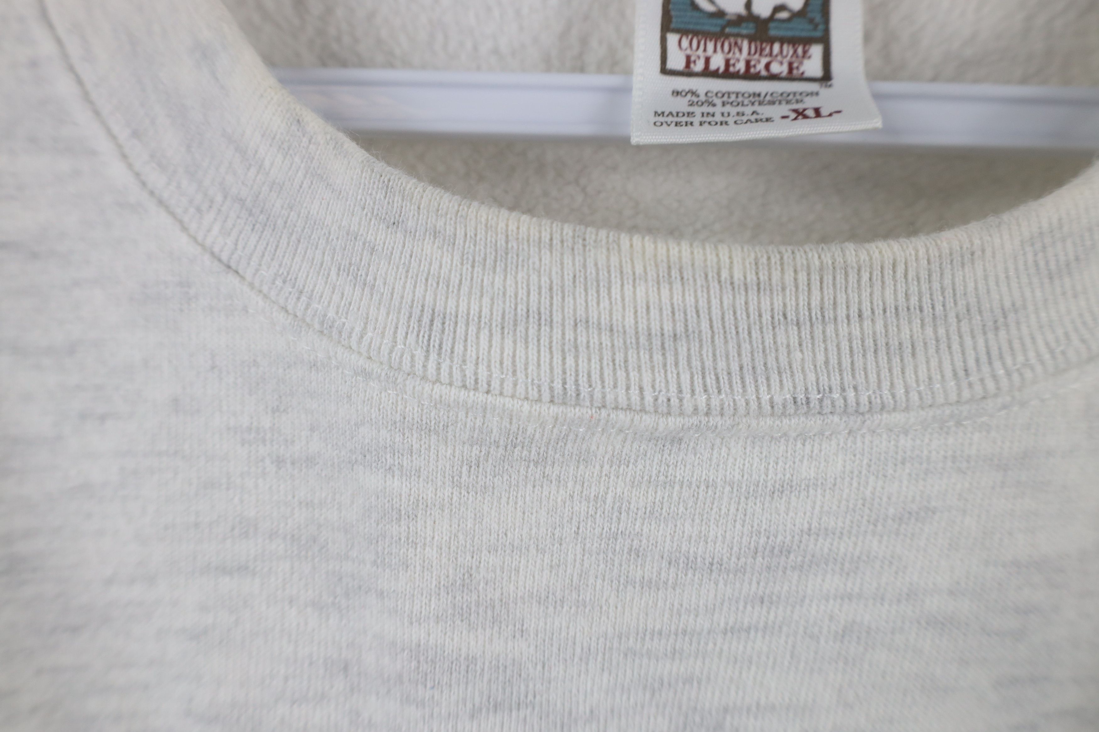 Vintage Vintage 90s Streetwear North Wisconsin Heavy Sweatshirt USA Size US XL / EU 56 / 4 - 9 Thumbnail