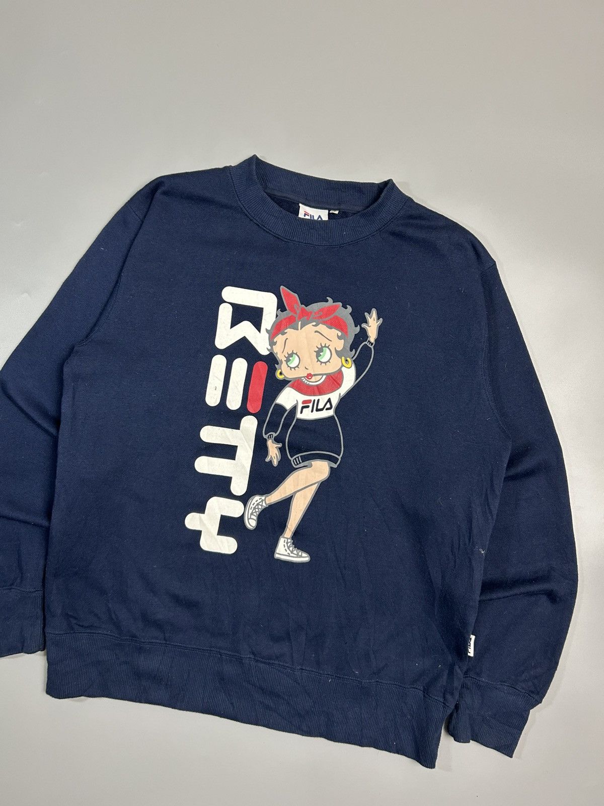 Fila Fila Collab Betty Boop Sweatshirt Size M / US 6-8 / IT 42-44 - 3 Thumbnail