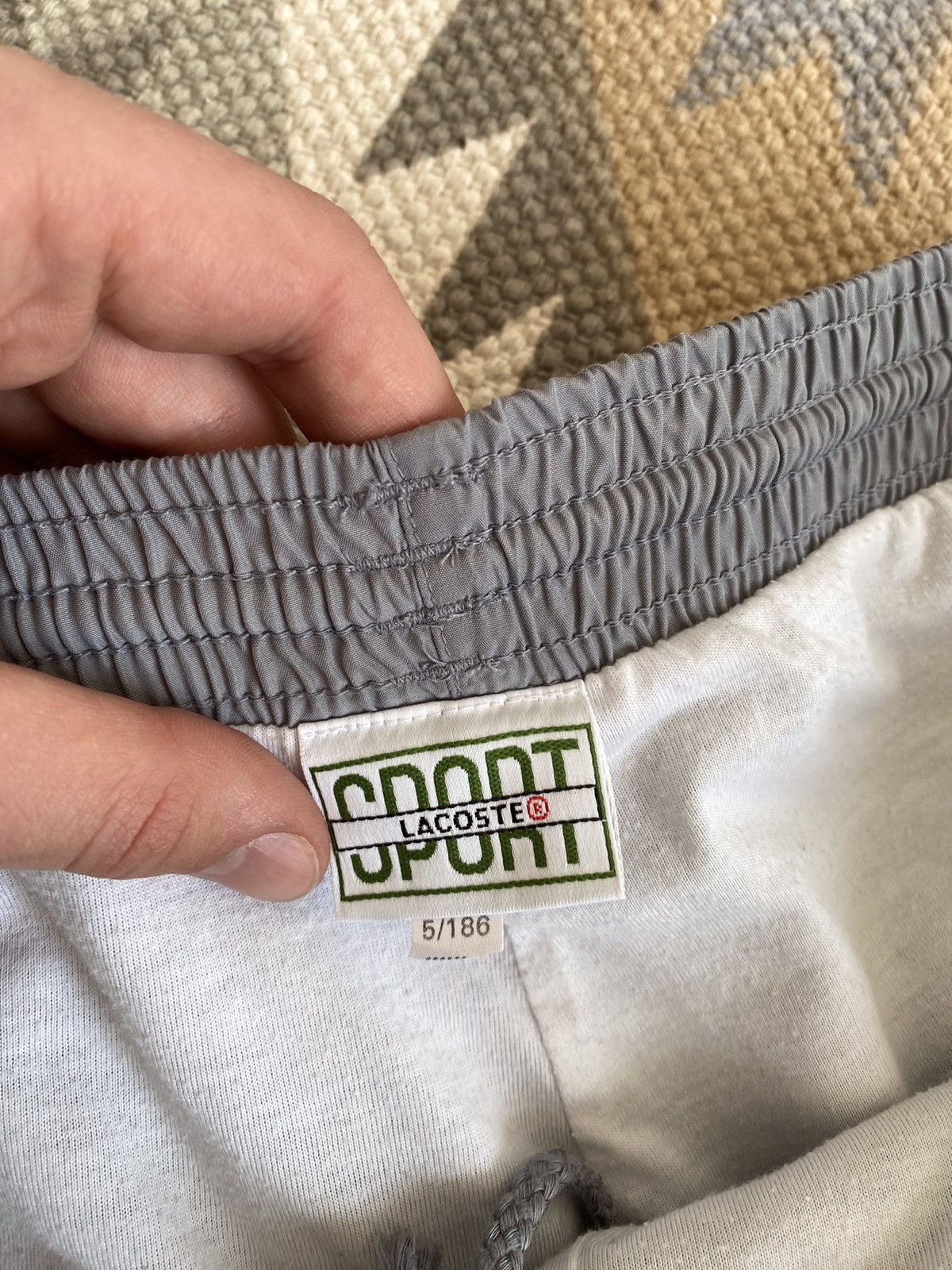 Lacoste Vtg Lacoste Live Wide Y2k Joggers Sweatpants Size US 34 / EU 50 - 14 Thumbnail
