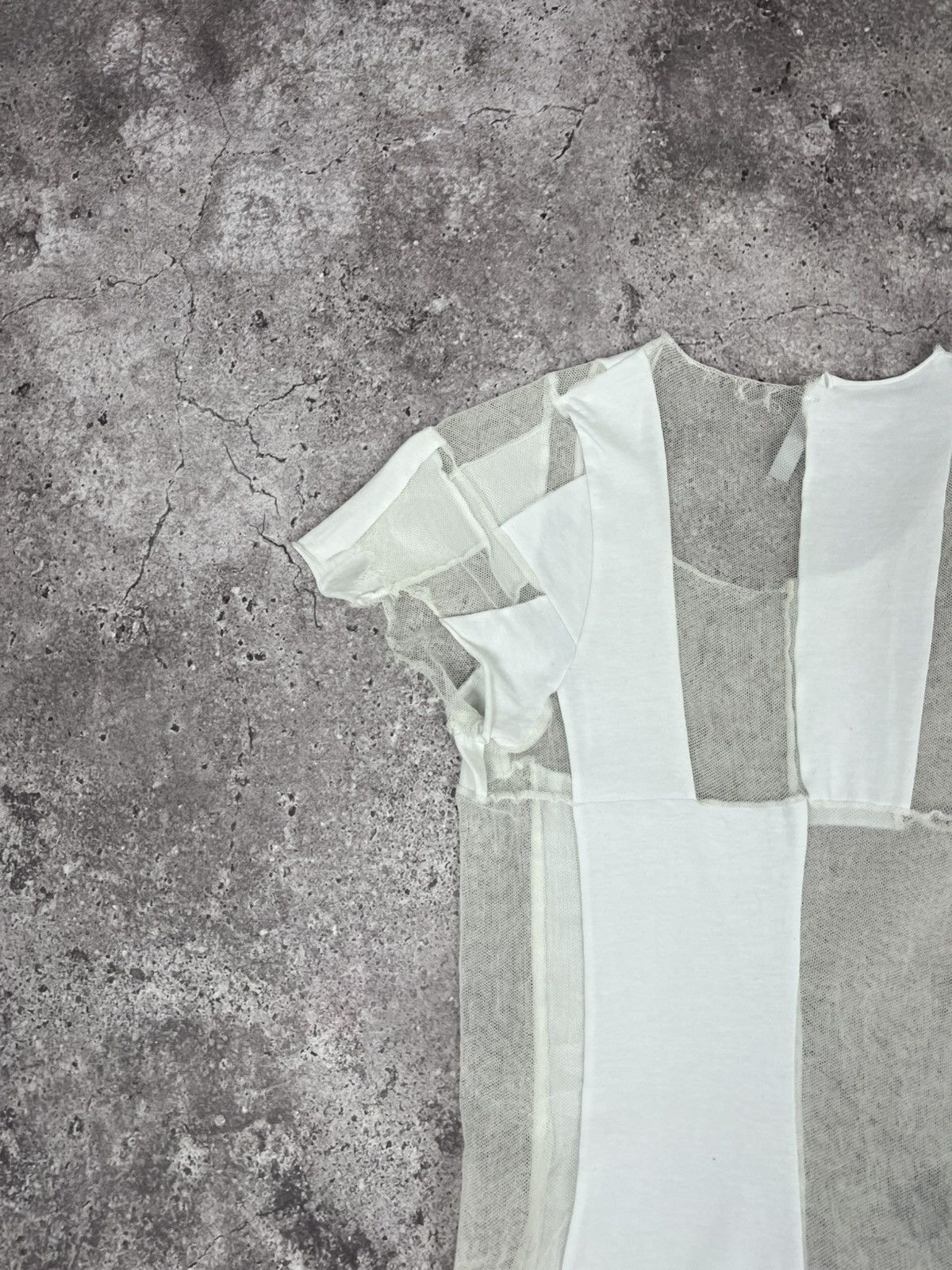 Rundholz Rundholz Tunic Mesh Dress Short Sleeve Size L / US 10 / IT 46 - 12 Thumbnail