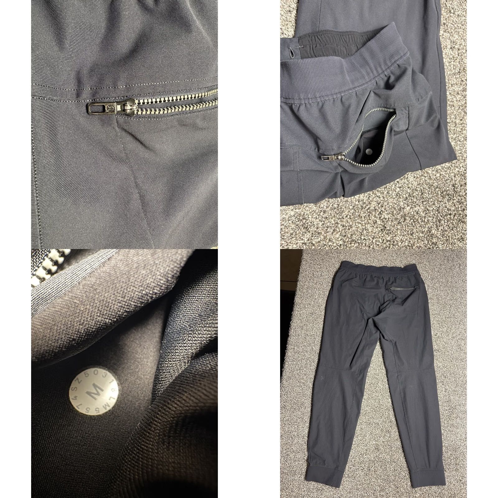 Lululemon Lululemon ABC Jogger Pants Men Medium Dark Gray Stretch Warpstreme LM5574s Size US 31 - 8 Thumbnail