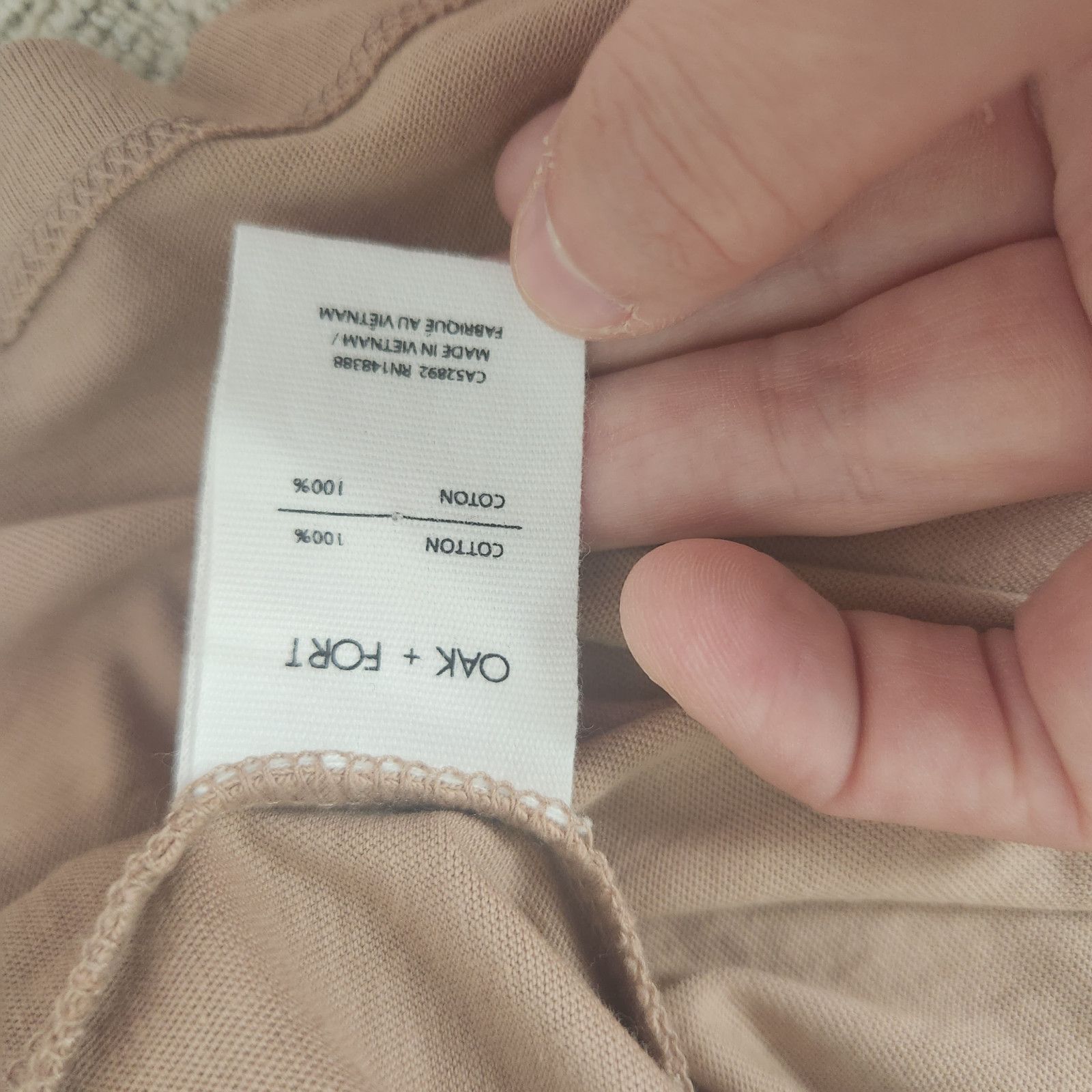 Oak + Fort Oak + Fort Womens XS Cropped Short Sleeve Tee NWT Size XS / US 0-2 / IT 36-38 - 13 Thumbnail