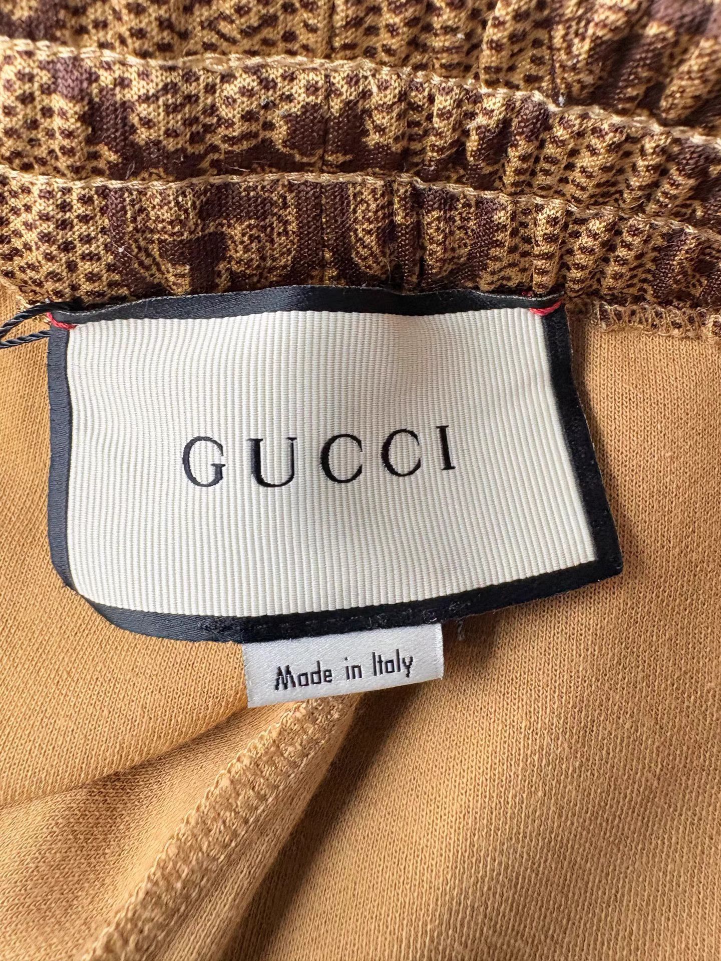 Gucci GUCCI Brown GG All-Over Logo Track Pants Size US 33 - 4 Thumbnail