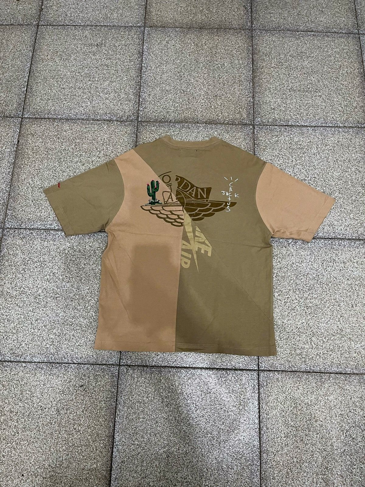 Travis Scott CACTUS JACK JORDAN HIGHEST T-SHIRT (BROWN