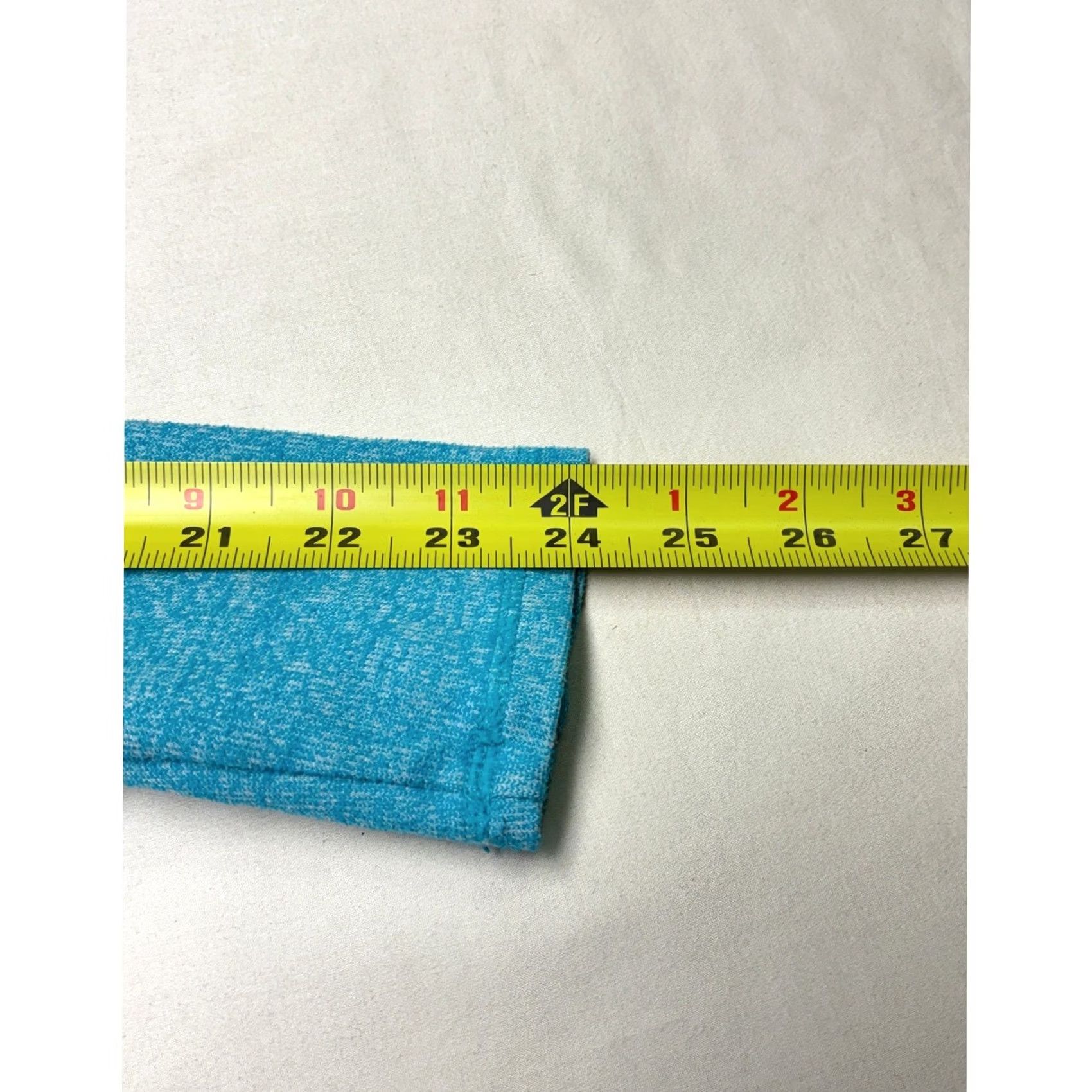 Athleta Athleta Pullover Top XS Teal Heathered Quarter Zip Athletic Size XS / US 0-2 / IT 36-38 - 7 Thumbnail