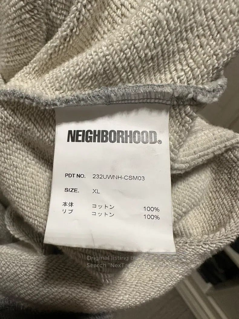 Neighborhood Neighborhood Fleece Lined Hooded Sweatshirt Size US XL / EU 56 / 4 - 6 Thumbnail