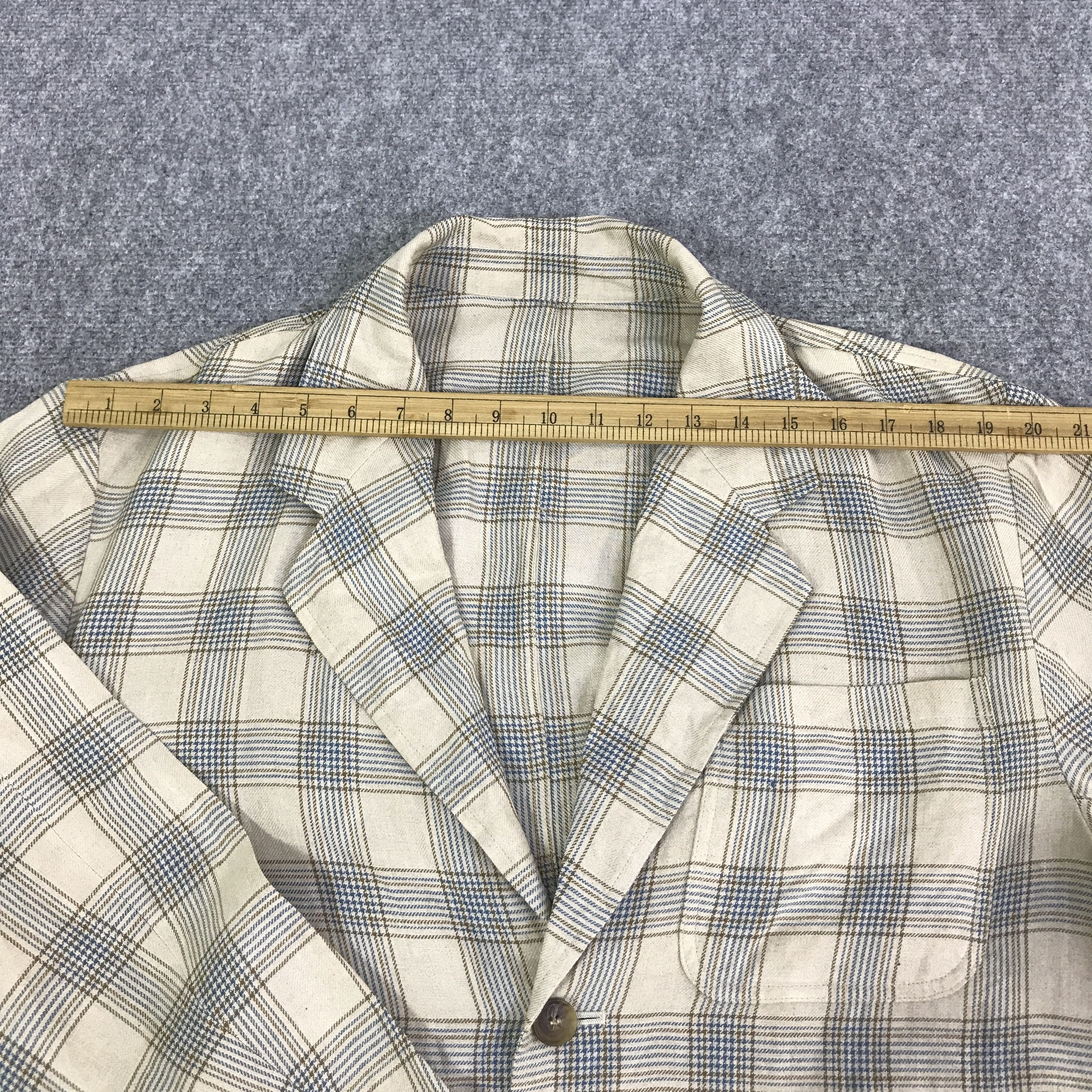 Kenzo Kenzo paris Tartan Blazer Coat jacket K109B13 Size US L / EU 52-54 / 3 - 7 Thumbnail