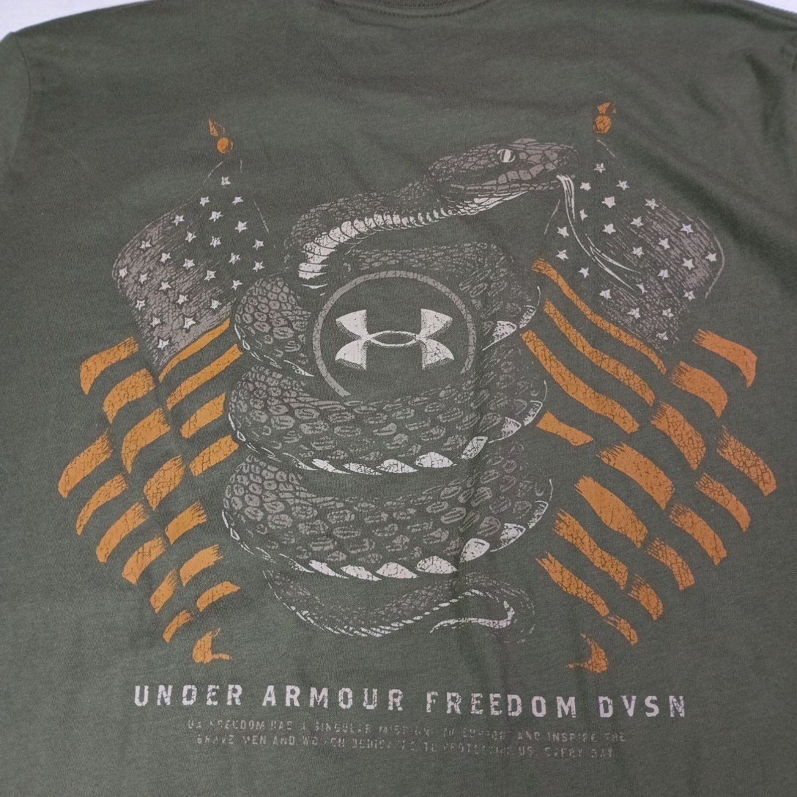 Under Armour Under Armour Military Graphic Tee Men's L Freedom T-Shirt Size US L / EU 52-54 / 3 - 8 Thumbnail