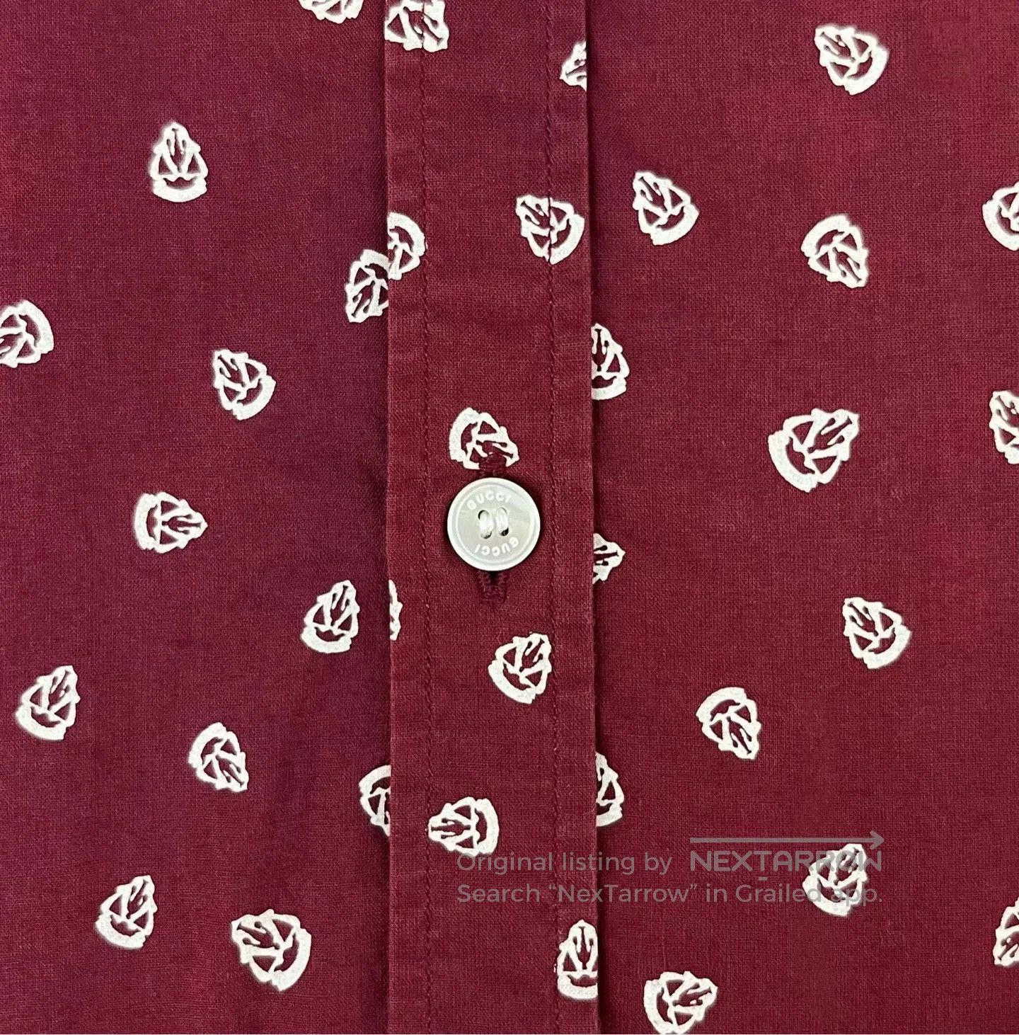 Gucci gucci logo print short sleeve shirt jacket. Size US M / EU 48-50 / 2 - 4 Thumbnail