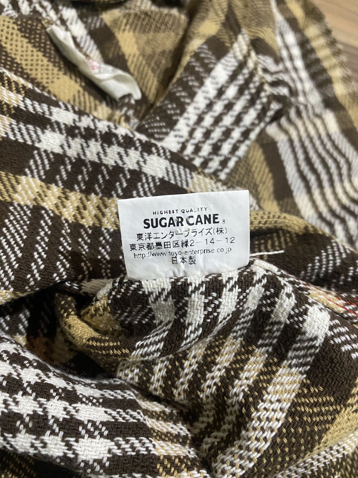 Japanese Brand SUGAR CANE PLAID SHIRT Size US S / EU 44-46 / 1 - 4 Thumbnail