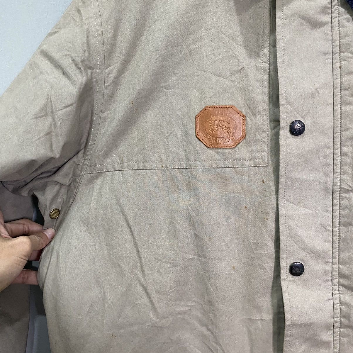 Burberry Vintage Burberry Corduroy Collar Hunting Canvas Field Jacket Size US L / EU 52-54 / 3 - 8 Thumbnail