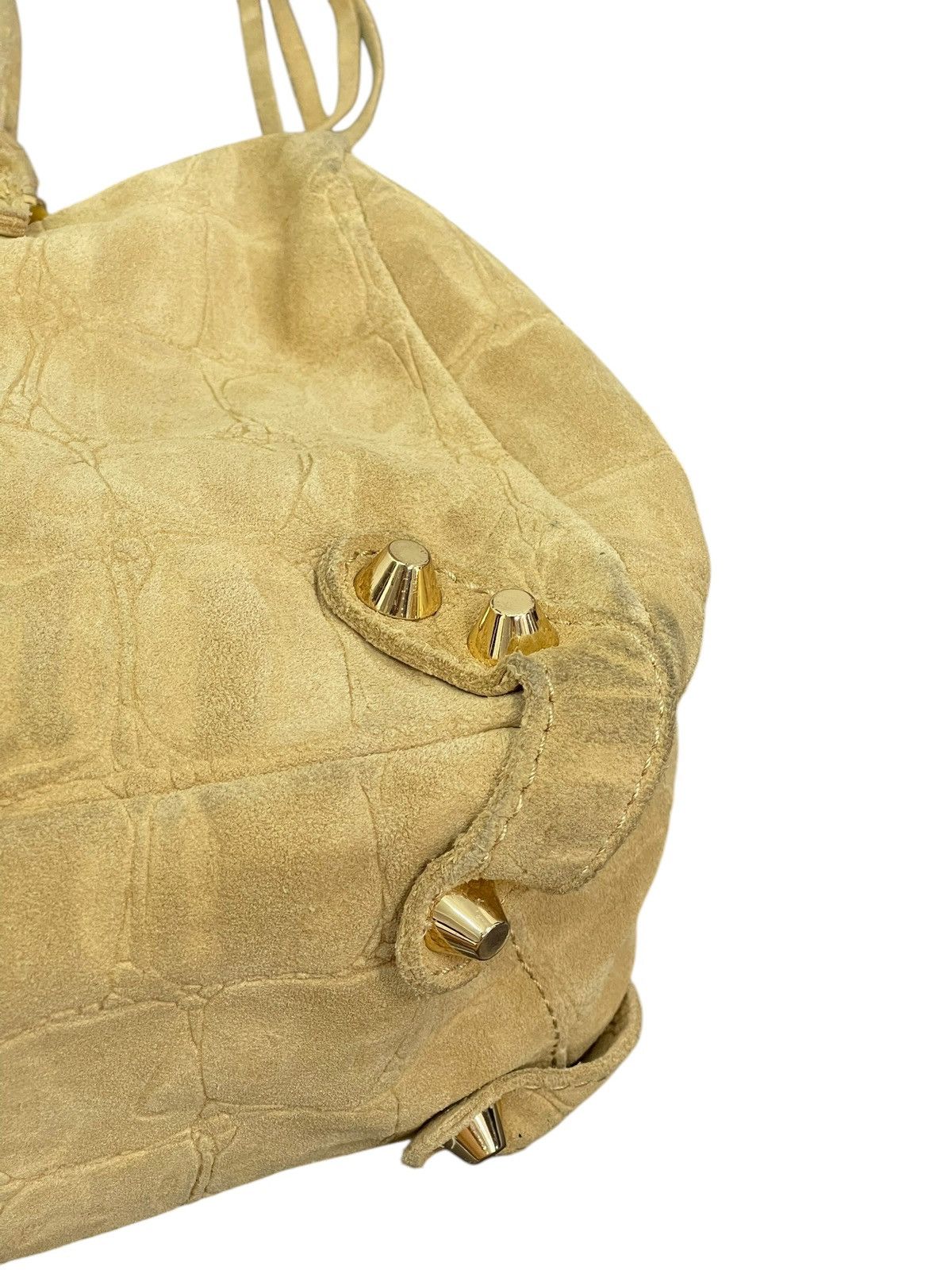 Genuine Leather Full Suede Leather Linea Pelle East-West Bag 1🟩6 Size ONE SIZE - 10 Thumbnail