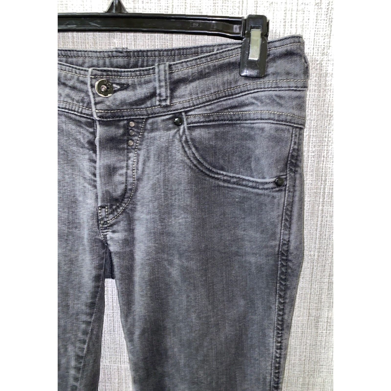 Diesel Diesel Industry ROKKET Pants Men Black 27x32 Button Fly Casual Pants Size 27 32 Mens Size US 27 - 2 Thumbnail