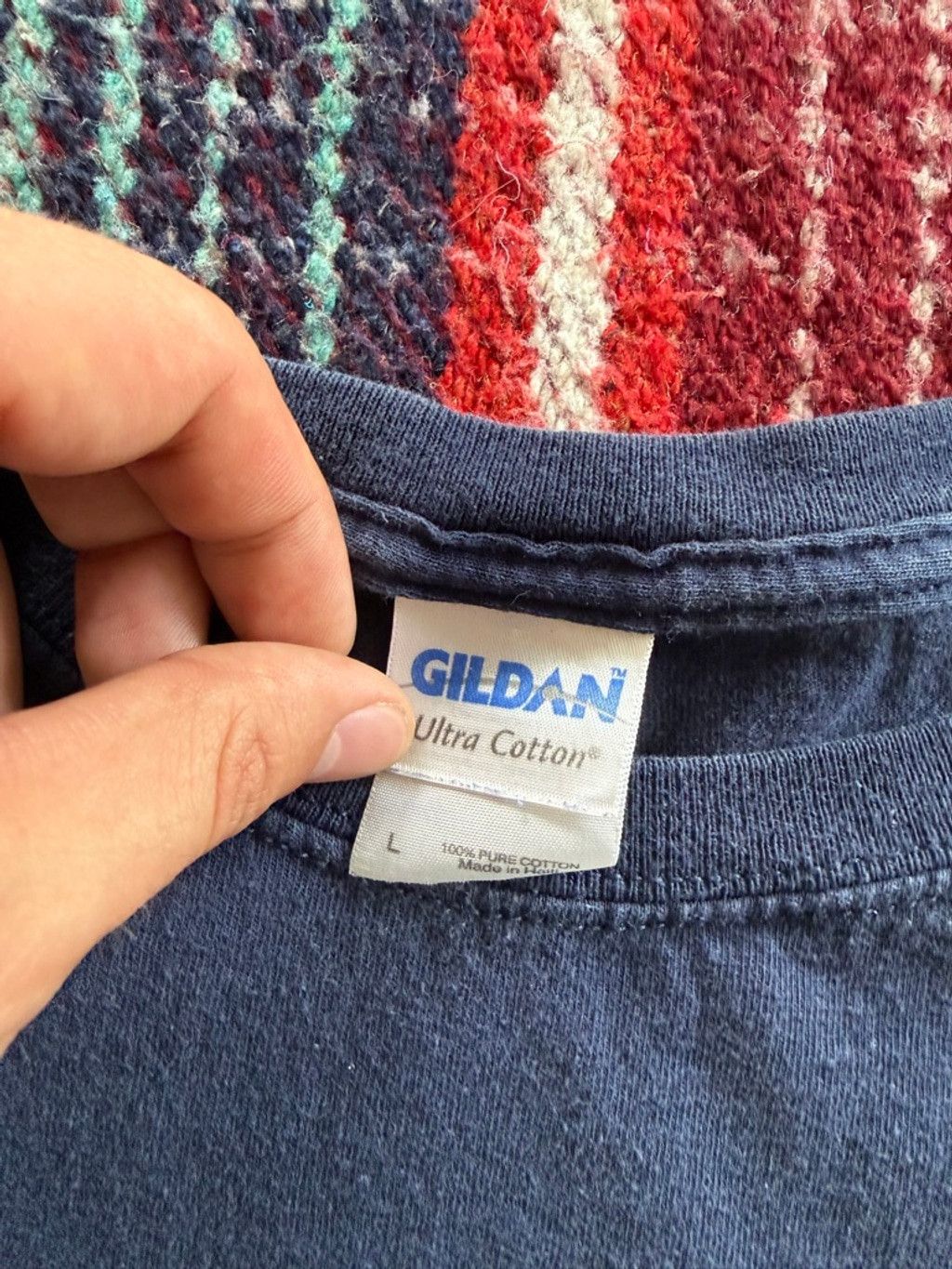Gildan Vintage Gildan Short Sleeve Tee L Navy Chicago Bears SNL Size US L / EU 52-54 / 3 - 4 Thumbnail