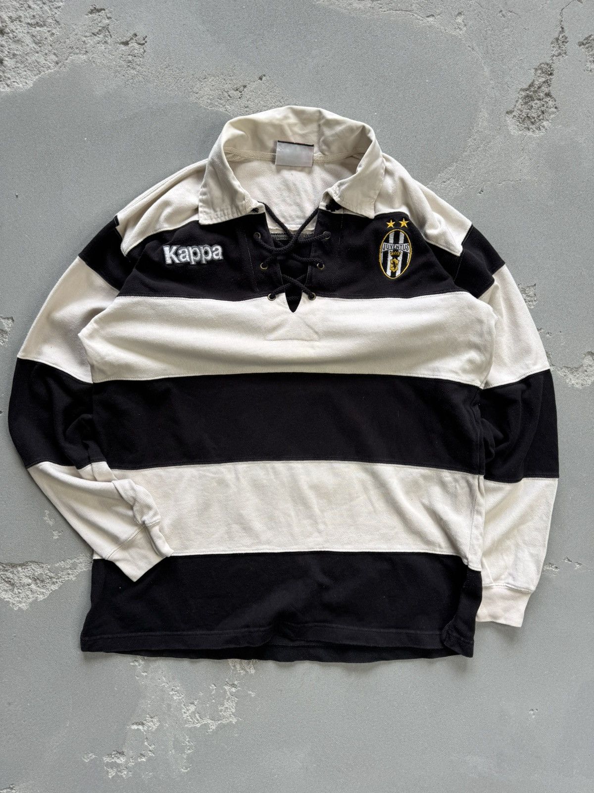 Kappa Vintage Kappa Juventus 1997-1998 Centenary Long Sleeve Polo Size US M / EU 48-50 / 2 - 3 Thumbnail