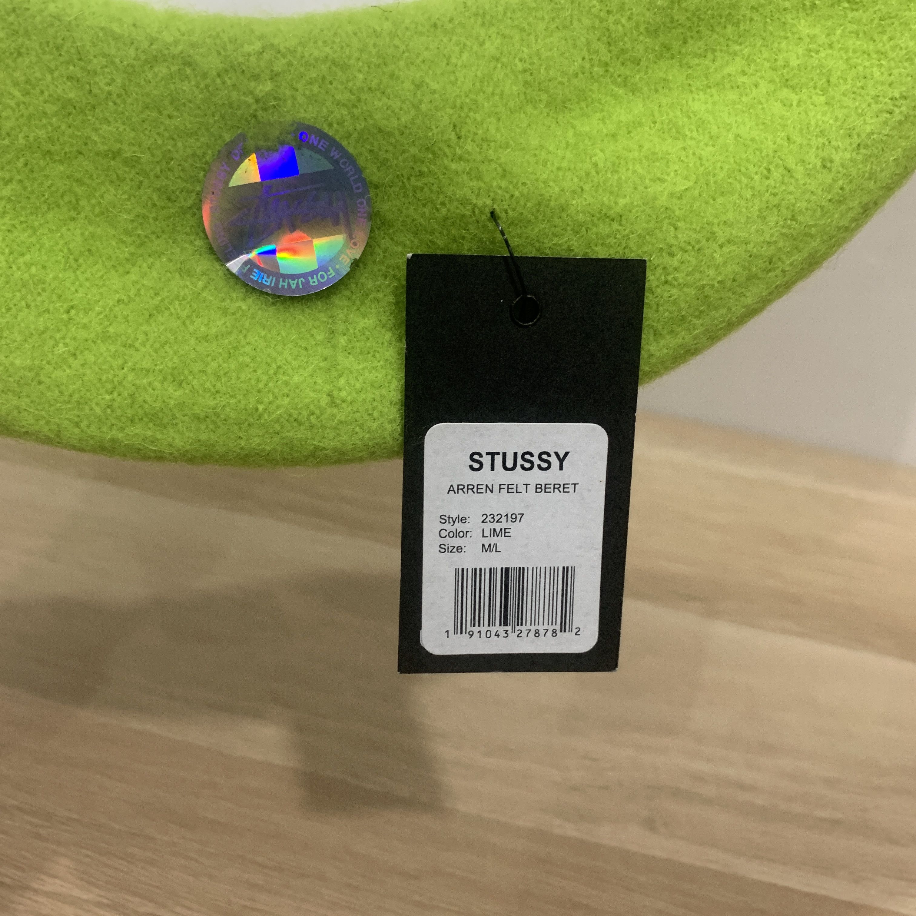 Stussy Stussy arren felt beret Size ONE SIZE - 4 Thumbnail