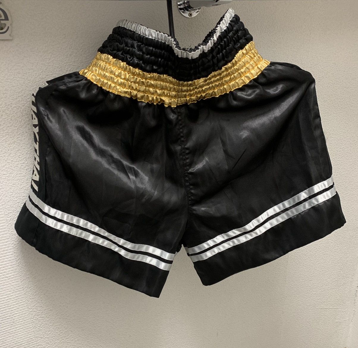 Sports Specialties Muay Thai black shorts skull champ lumpinee Xl 36 mma ufc Size US 36 / EU 52 - 4 Thumbnail