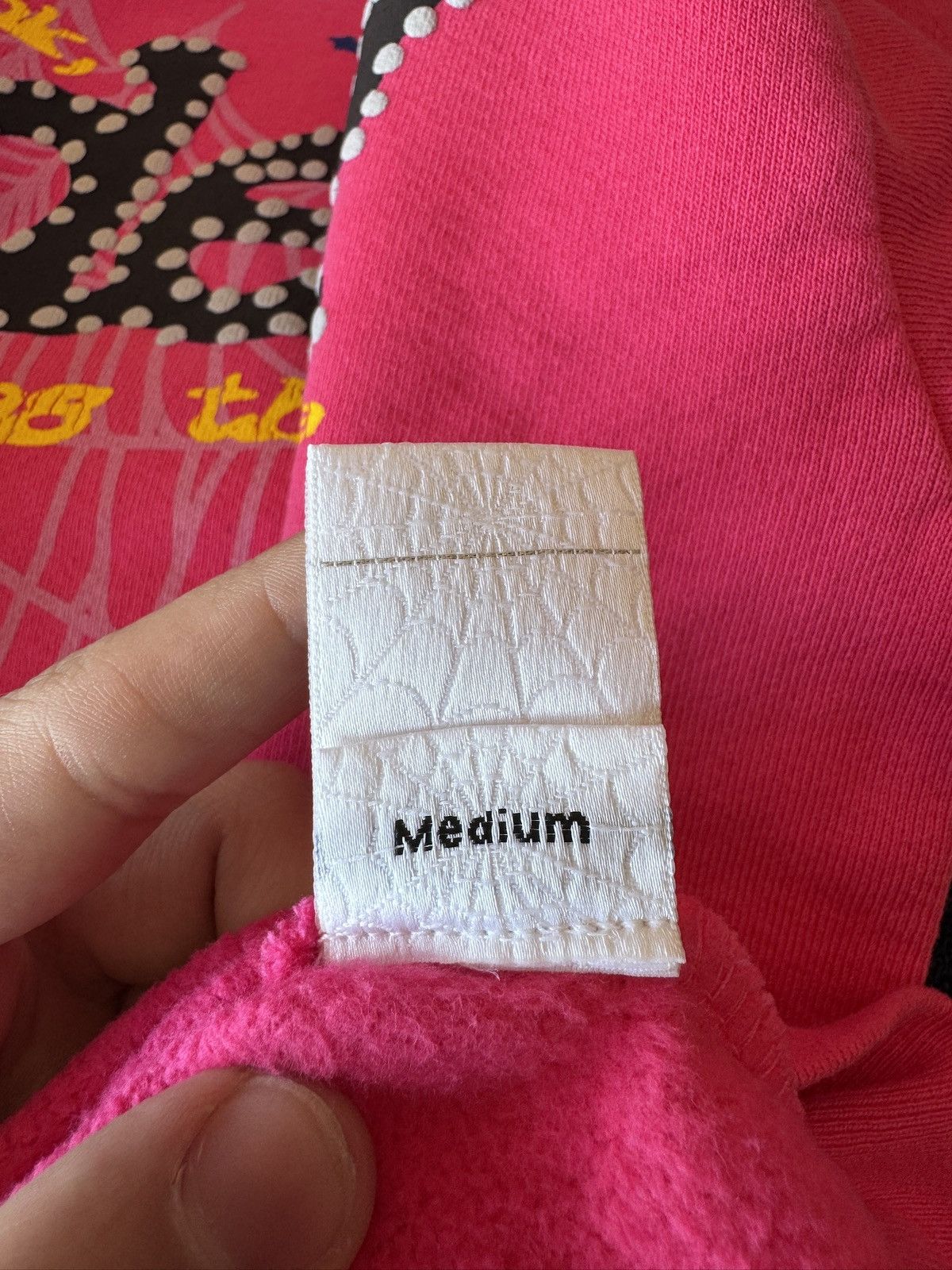 Sp5der Sp5der P*nk Pink v2 Hoodie Size US M / EU 48-50 / 2 - 4 Thumbnail