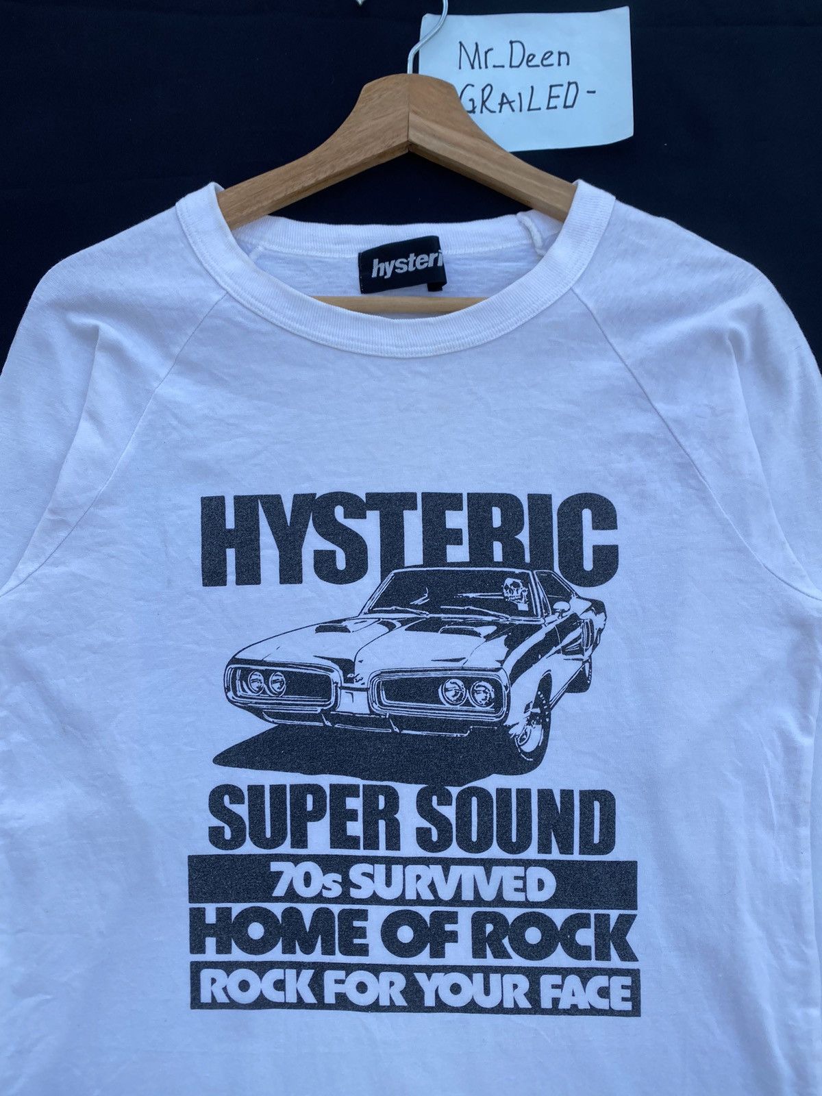Hysteric Glamour Rare Hysteric Glamour Super Sound 70s Survived Long Sleeve Size US M / EU 48-50 / 2 - 8 Thumbnail
