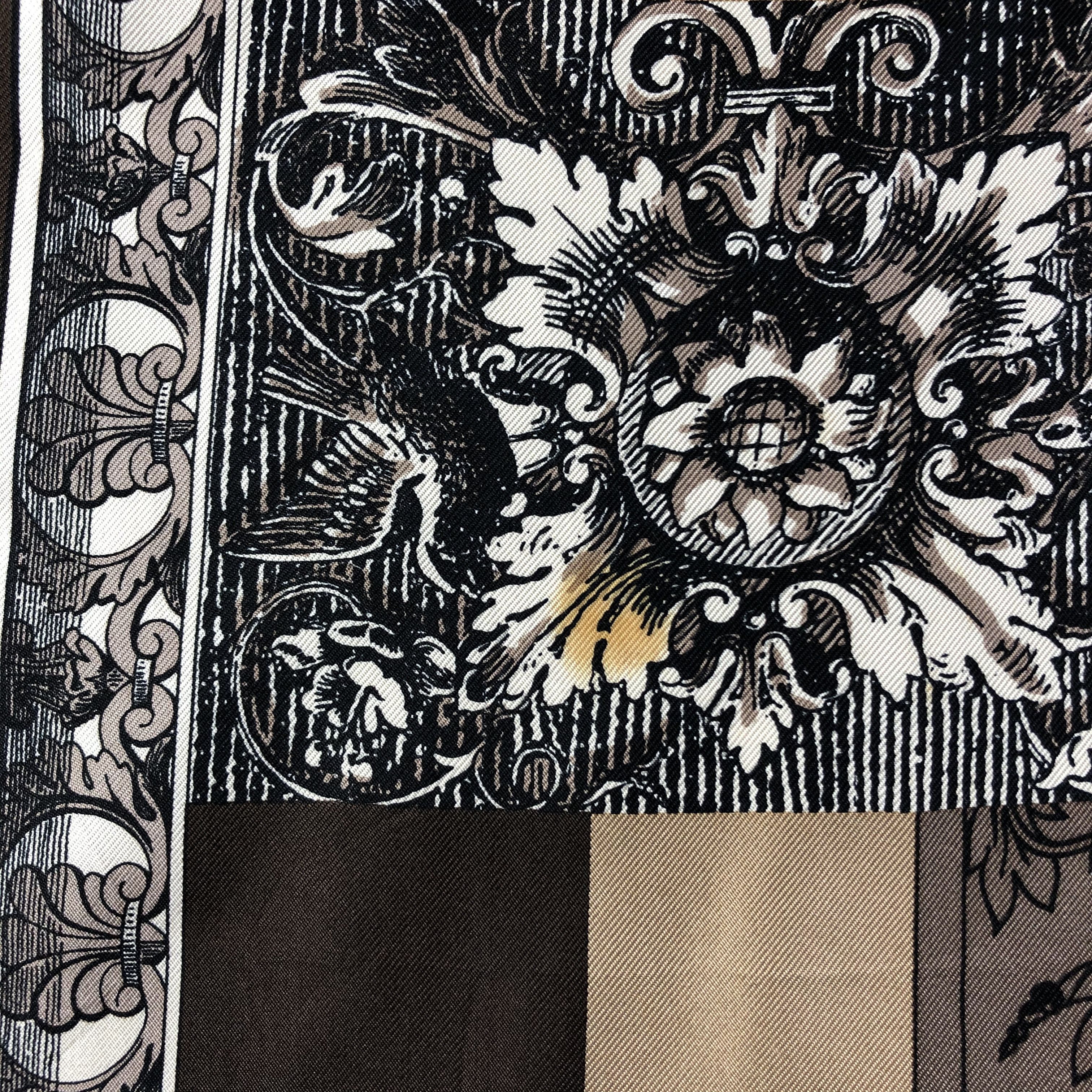 Vintage Vintage Silk Scarf Size ONE SIZE - 6 Thumbnail