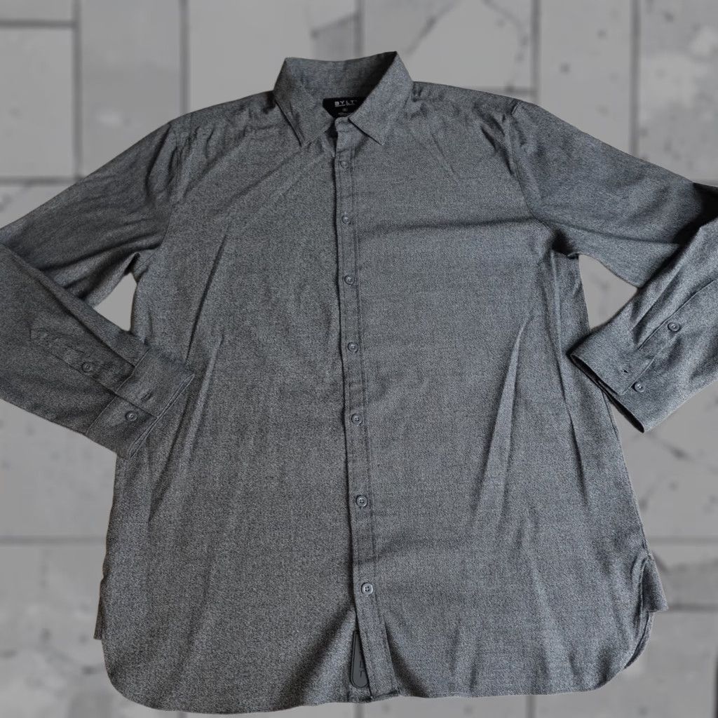 Vintage Bylt Shirt XL Gray Vista Long Sleeve Button-Up Mens Regular Pocketed Casual Size US XL / EU 56 / 4 - 1 Thumbnail
