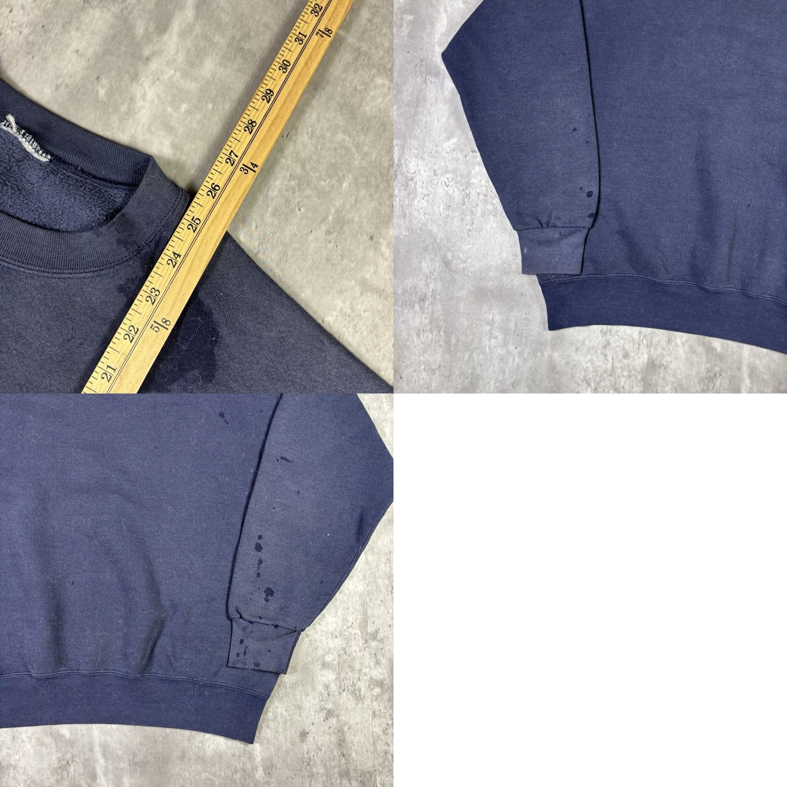 Lee VINTAGE New York Yankees Sweatshirt Embroidered Logo Crewneck L Blue 90s Sports MLB Mens Size US L / EU 52-54 / 3 - 9 Thumbnail