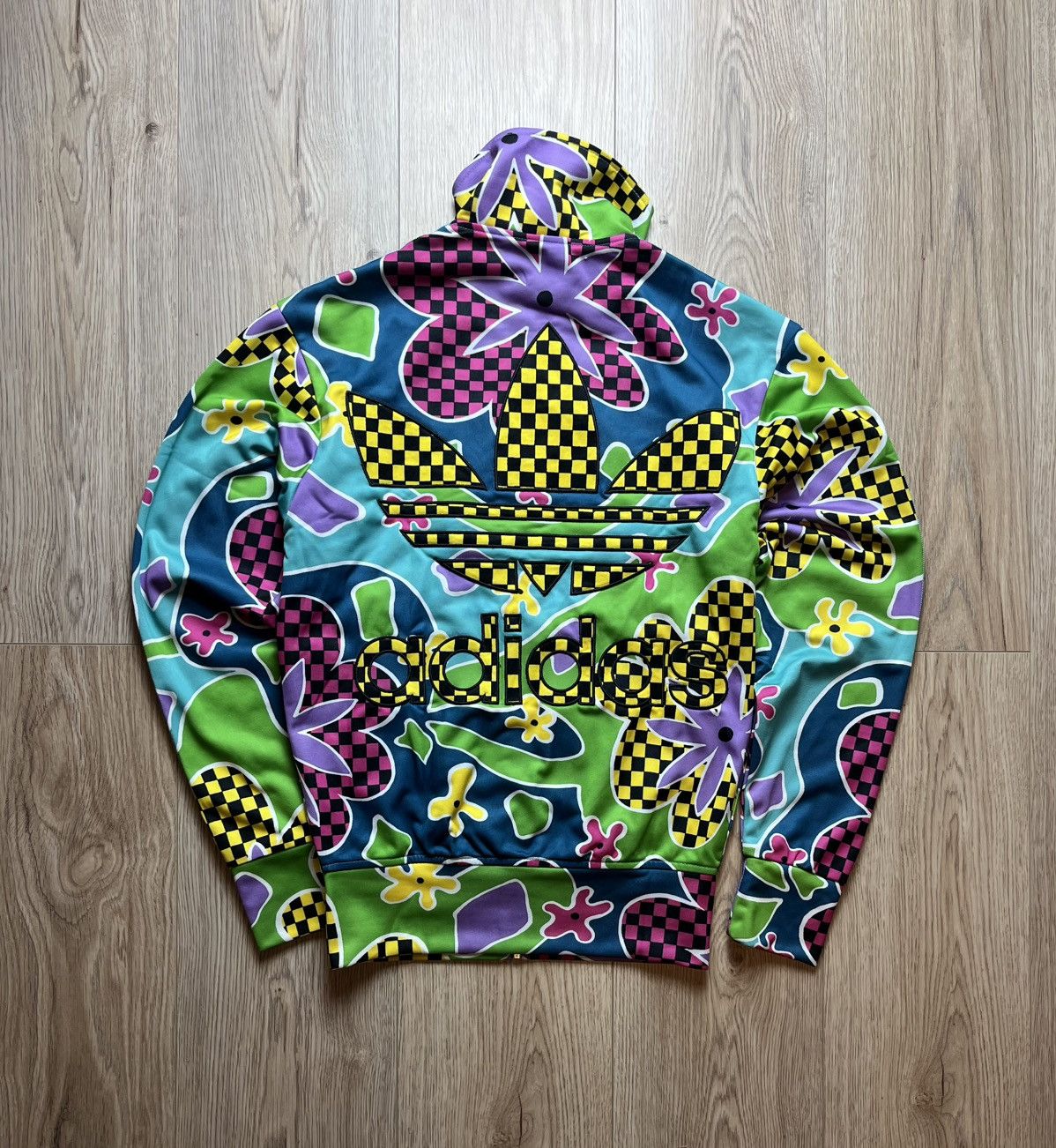 Adidas × Jeremy Scott Adidas X Jeremy Scott Floral New Track Jacket Men’s S Size US S / EU 44-46 / 1 - 6 Thumbnail