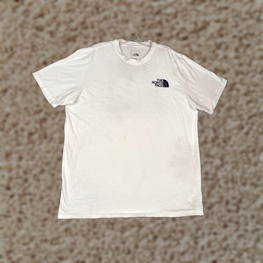 The North Face The North Face Shirt Men XL White Short Sleeve Crew Neck Cotton Read Size US XL / EU 56 / 4 - 1 Thumbnail